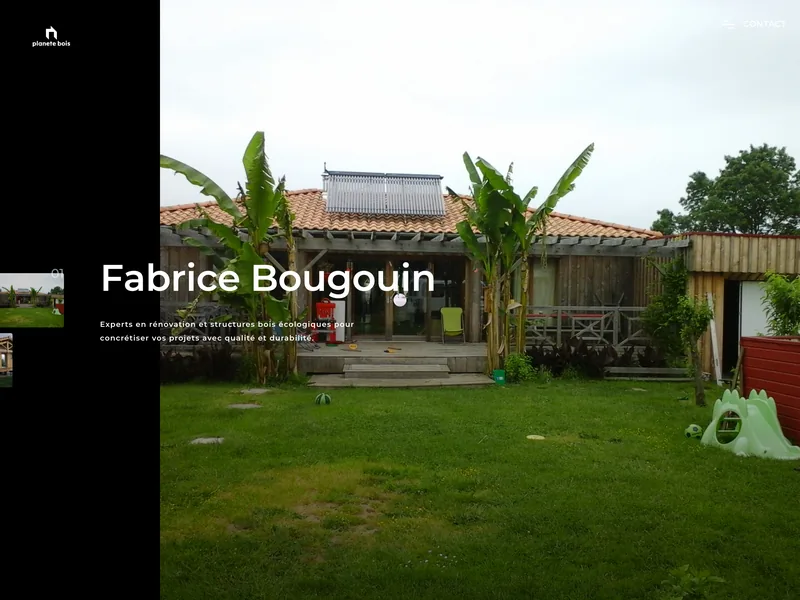 Site vitrine Planète Bois